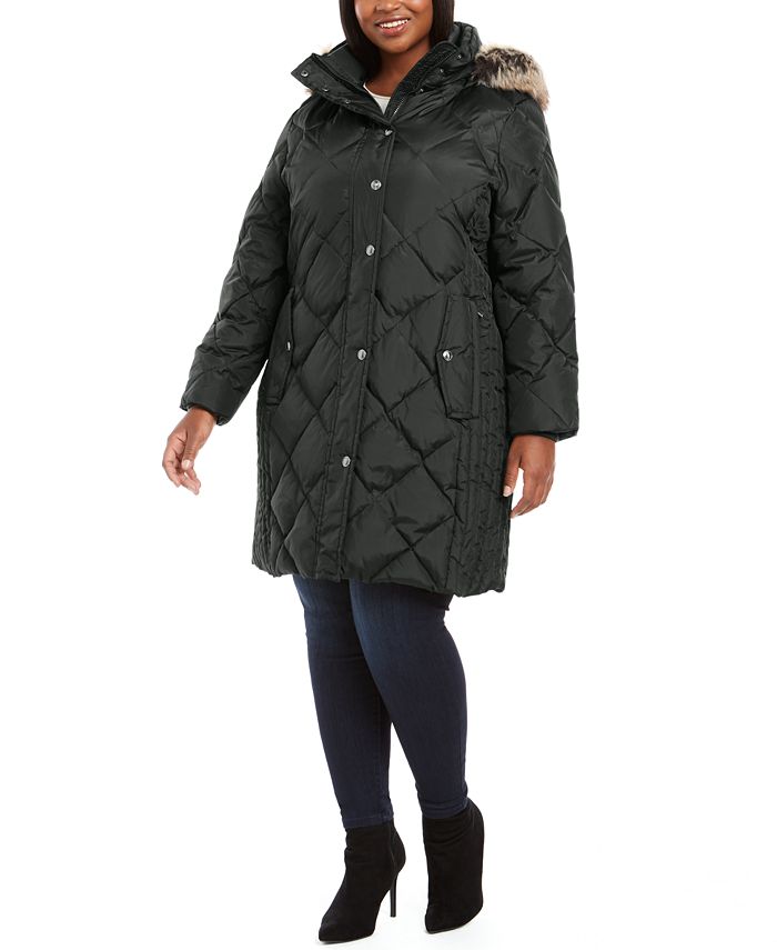 Plus size coats at macy's cheap