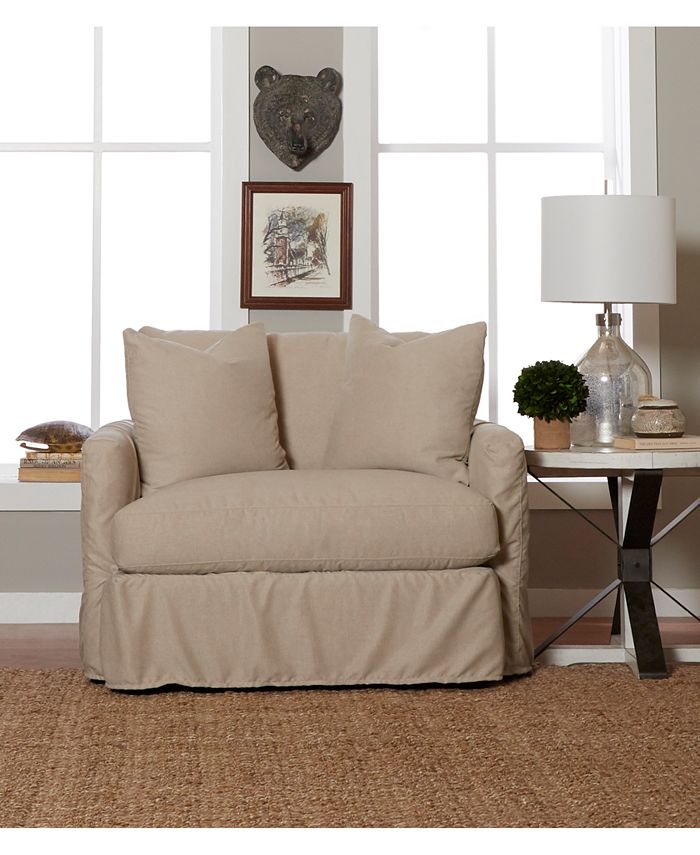 Furniture Perea Slipcover Chair Macy's