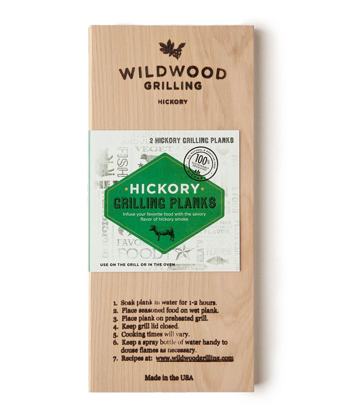 Wildwood Grilling Hickory Grilling Planks, 2Pack Macy's