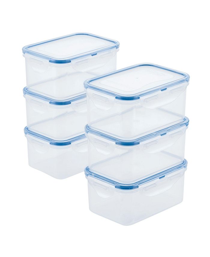 Lock n Lock - Easy Essentials™ Rectangular 20-Oz. Food Storage Container, Set of 6