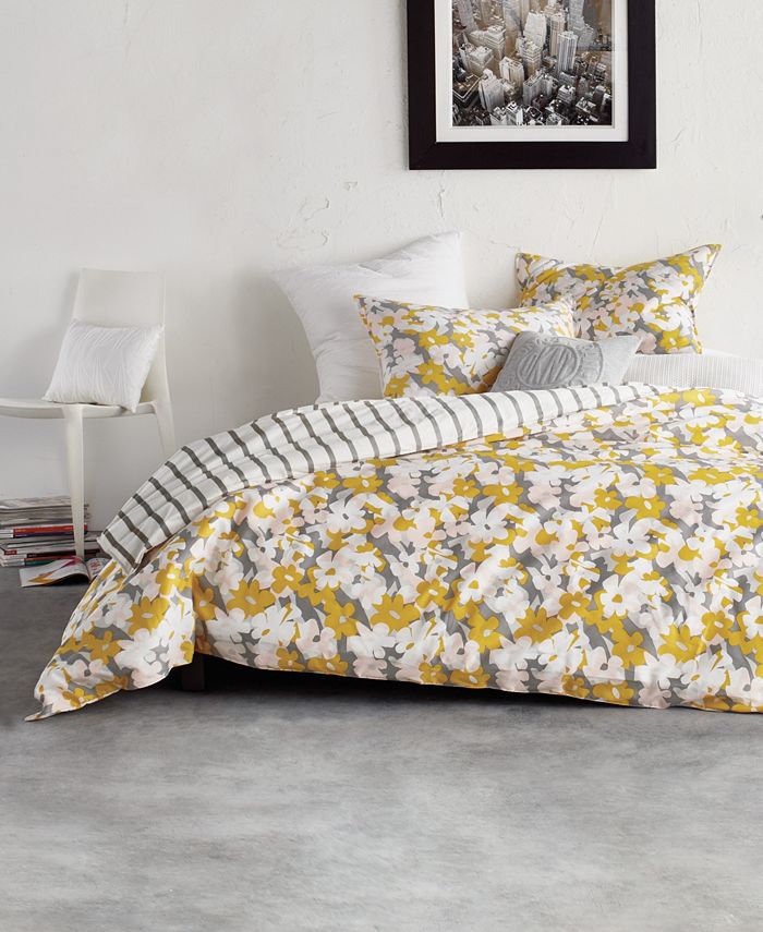 DKNY Cutout Floral Queen Comforter Macy's