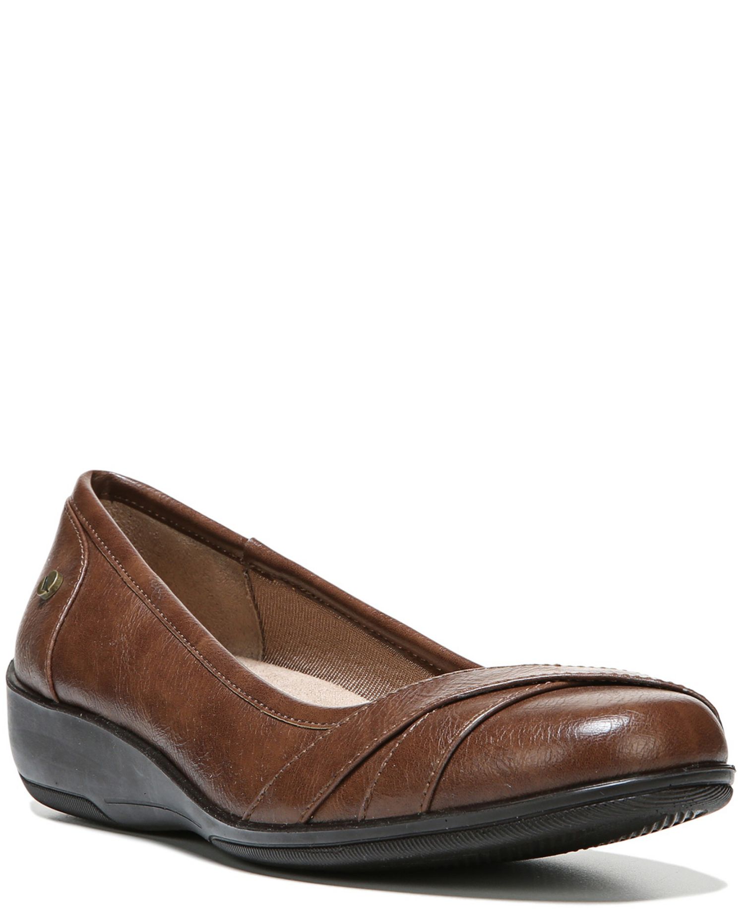 I-Loyal Low Wedge Ballerina Flats