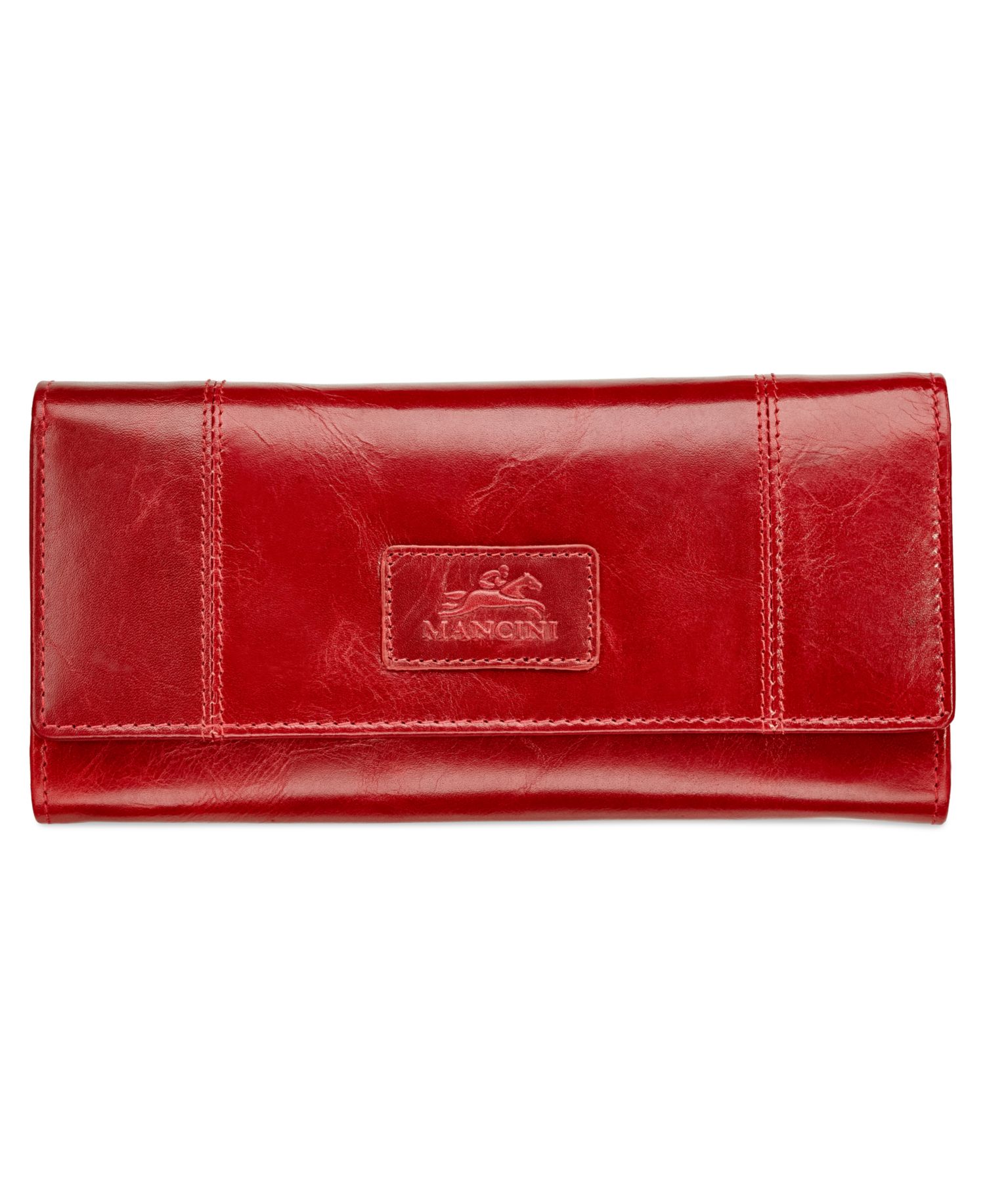 Casablanca Collection RFID Secure Ladies Trifold Wing Wallet