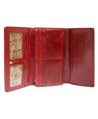 Casablanca Collection RFID Secure Ladies Trifold Wallet