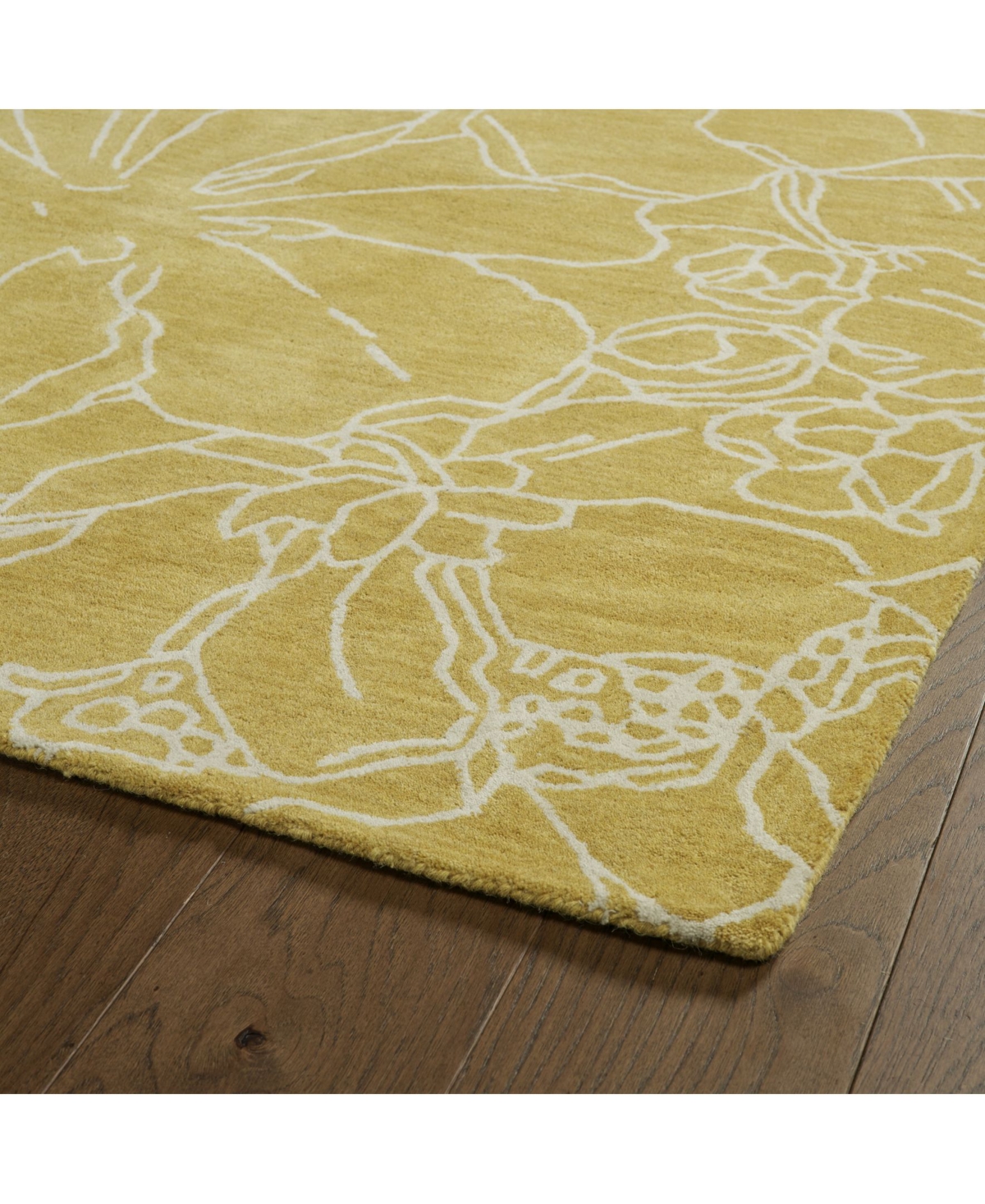Kaleen Melange MLG05-28Area Rug - Yellow