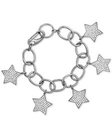 Rhinestone Star Cable Link Bracelet