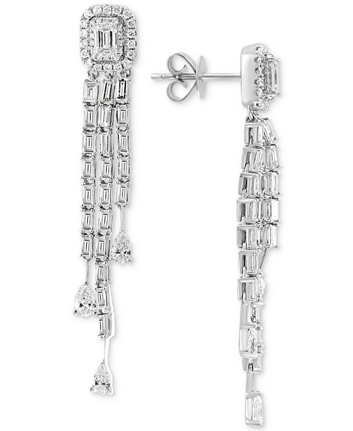 EFFY Collection EFFY® HEMATIAN Diamond Dangle Drop Earrings (2-1/10 ct ...