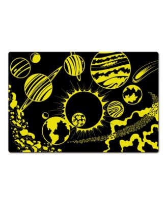 Puzzle Doubles - Glow In The Dark Space- 100 Pieces