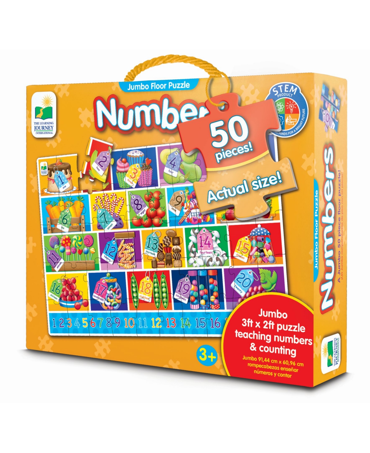 Shop The Learning Journey Jumbo Floor Puzzles- Numbers In Multi