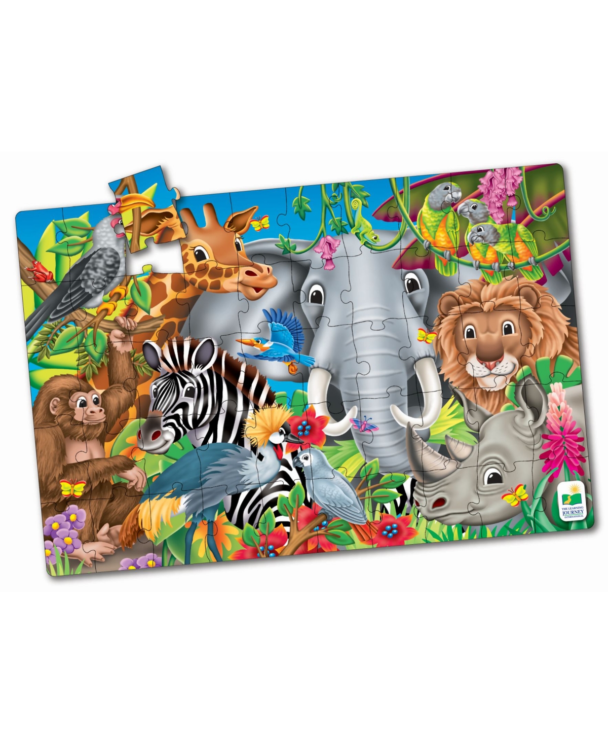 UPC 657092017364 product image for The Learning Journey Jumbo Floor Puzzles- Animals Of the World | upcitemdb.com