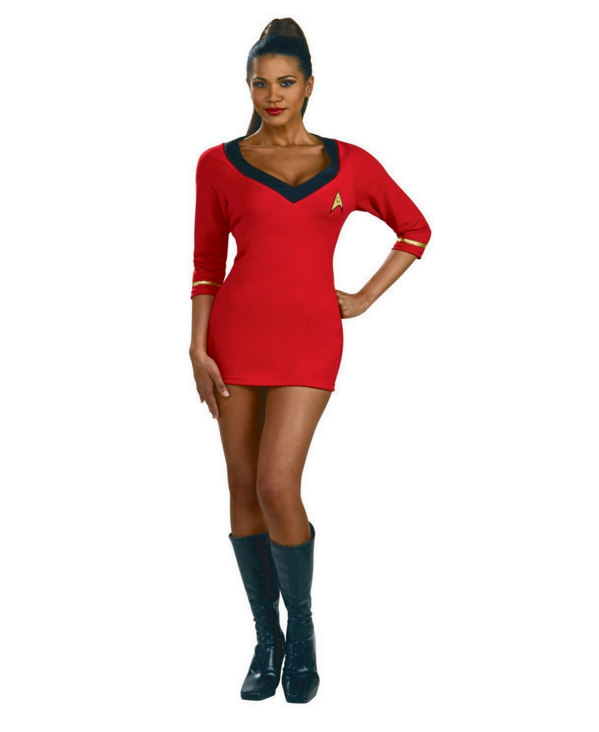 BuySeason Women's Star Trek Secret Wishes Dress Costume - Red