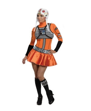 BuySeason Women's Star Wars Female X-Wing Fighter Costume