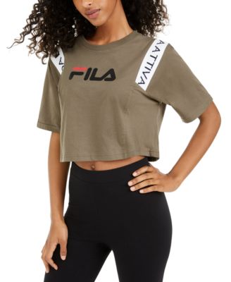 fila crop t shirt