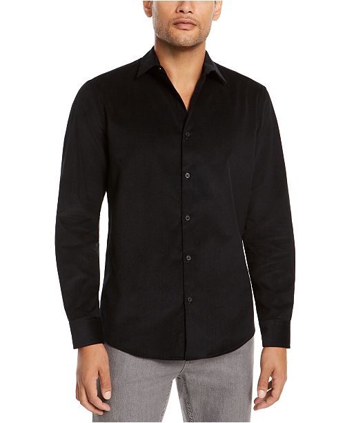 Alfani Men S Classic Fit Corduroy Shirt Created For Macy S