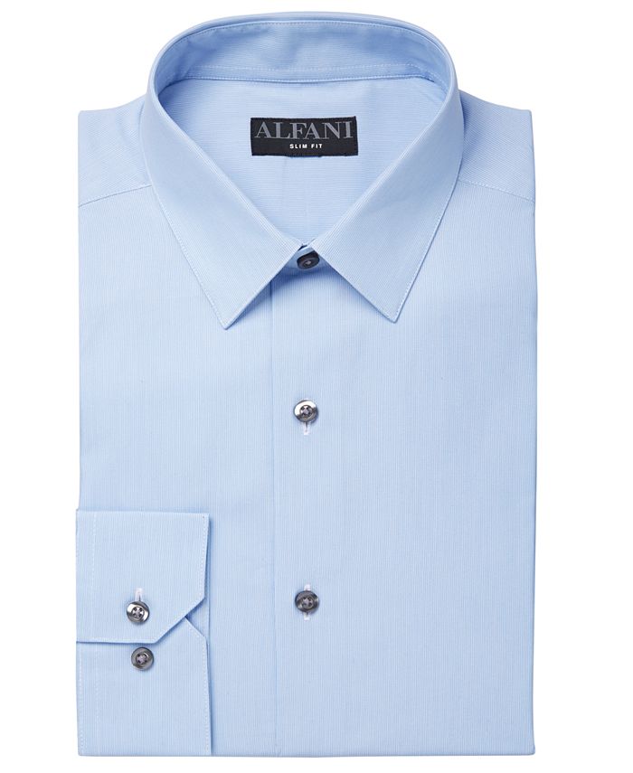 Alfani Alfani Mens Alfatech Dress Shirt Created For Macys Macys 7752