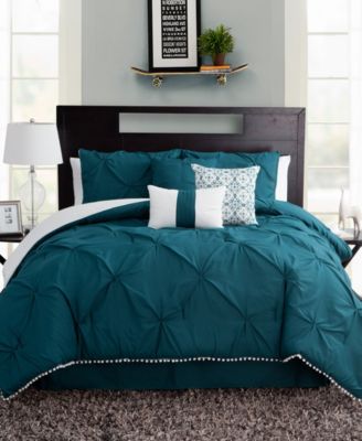 Pom-Pom Twin 6 Piece Comforter Set