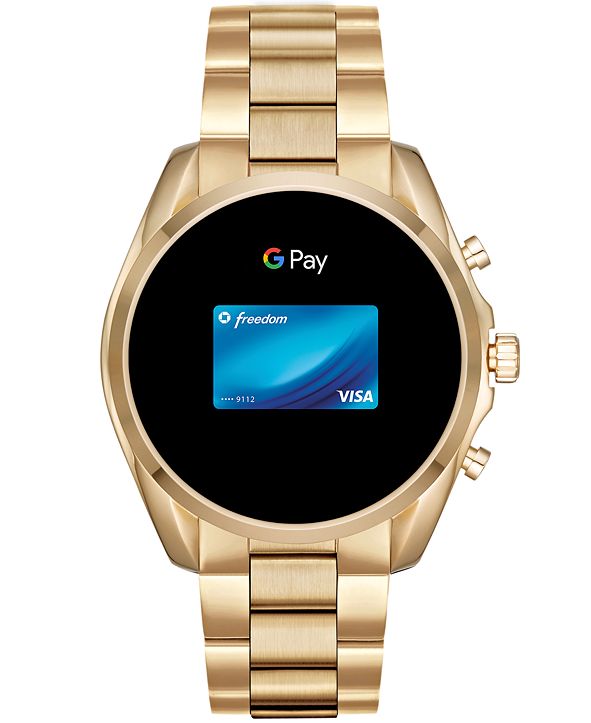 michael kors access bradshaw gen 5 display smartwatch mkt5089