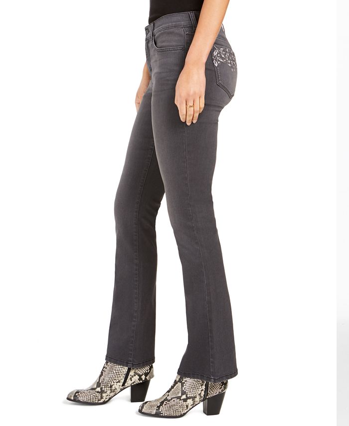 Style & Co Petite Bling Pocket Bootcut Jeans, Created for Macy's - Macy's