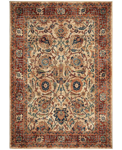 Palmetto Living Alexandria Persian Varse White 6 5 X 9 6 Area Rug Reviews Furniture Macy S