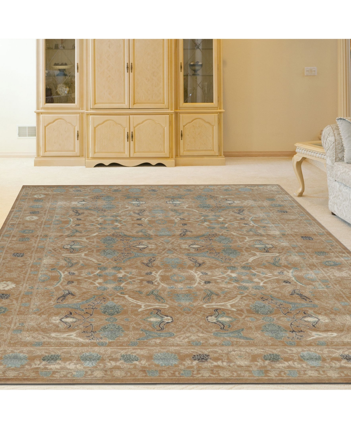 Closeout! Km Home 3564/0011Cantu Beige 5'3
