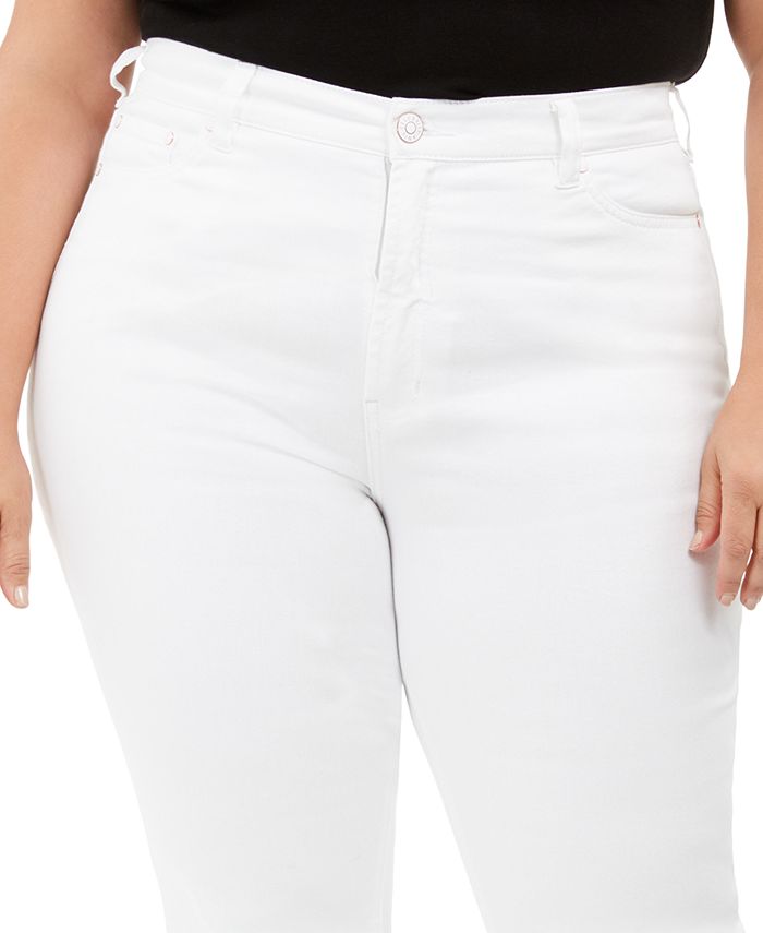Celebrity Pink Trendy Plus Size High-Rise Straight-Leg Jeans - Macy's