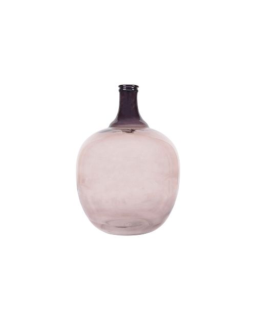 Bloomingville Small Round Brown Clear Glass Vase Reviews