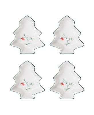 Pfaltzgraff - Winterberry Tree Dip Bowl, Set of 4
