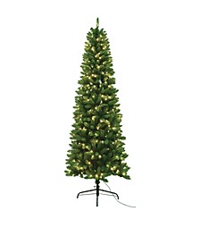 7.5' Slim Tree with UL Lights