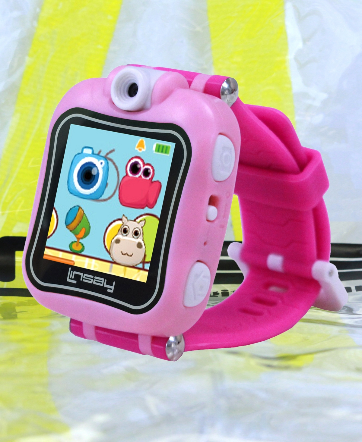 Linsay Kids Smart Watch Cam Selfie with Bag Pack
