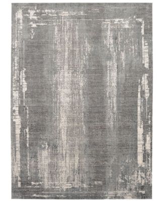 Tryst Milan Gray 2' x 3' Area Rug