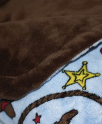 Minky Baby Boy Blanket