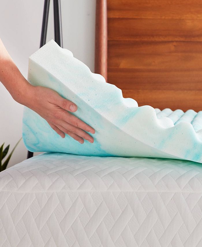 Lucid 3" Convoluted Gel Topper, King Macy's