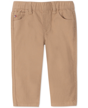 image of Tommy Hilfiger Baby Boys Stretch Twill Pants