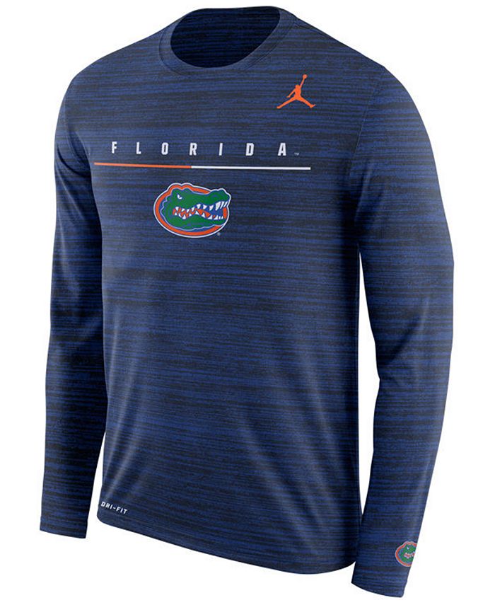 Nike Men's Florida Gators Velocity Travel Long Sleeve T-Shirt & Reviews ...