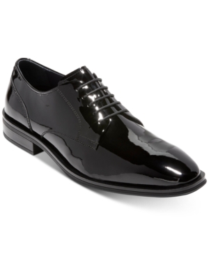 image of Cole Haan Men-s Dawes Grand Patent Leather Oxfords Men-s Shoes