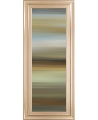 Abstract Horizon II by James McMaster Framed Print Wall Art - 18" x 42"