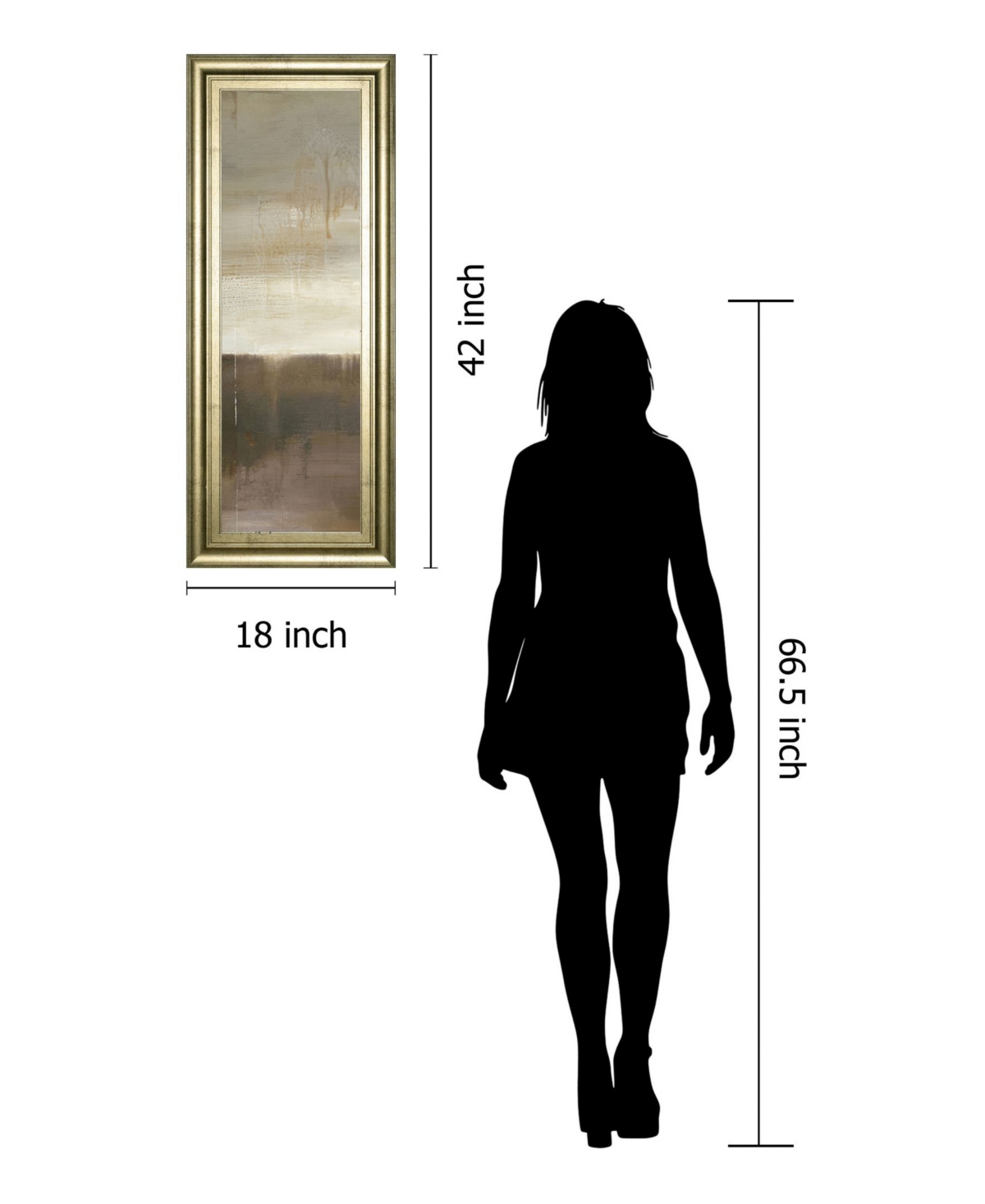 Classy Art September Fog Descending by Heather Ross Framed Print Wall Art - 18