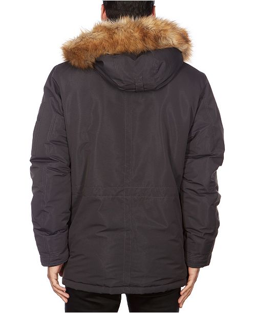 Avalanche Men's Three Quarter Length Hooded Parka & Reviews Coats