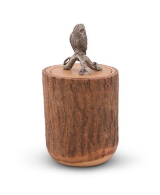 Owl Wood Canister