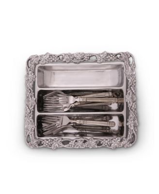 Designs Aluminum Grape Flatware Caddy