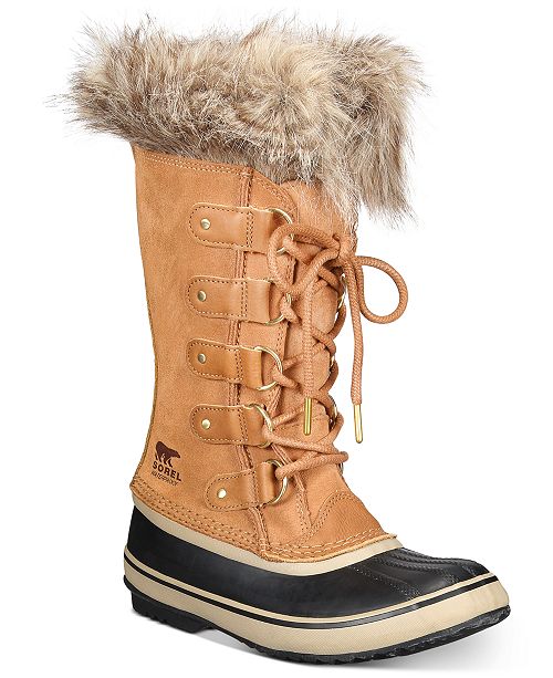 Sorel Women S Joan Of Arctic Waterproof Winter Boots Reviews Boots Booties Shoes Macy S