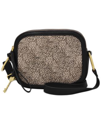 fossil leopard print bag