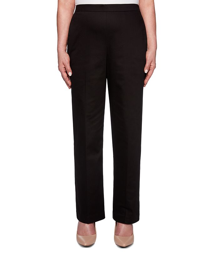 Alfred Dunner Street Smart Stretch Straight-Leg Pull-On Pants & Reviews ...