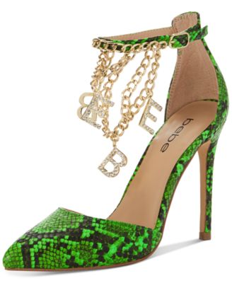 bebe snake heels