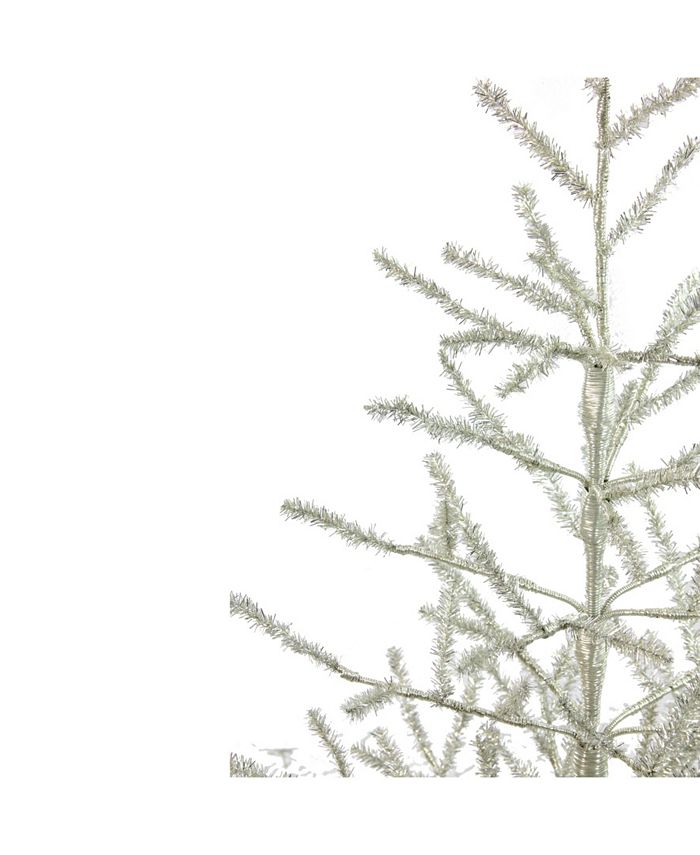 Northlight 3' Silver Tinsel Twig Artificial Christmas Tree Unlit Macy's
