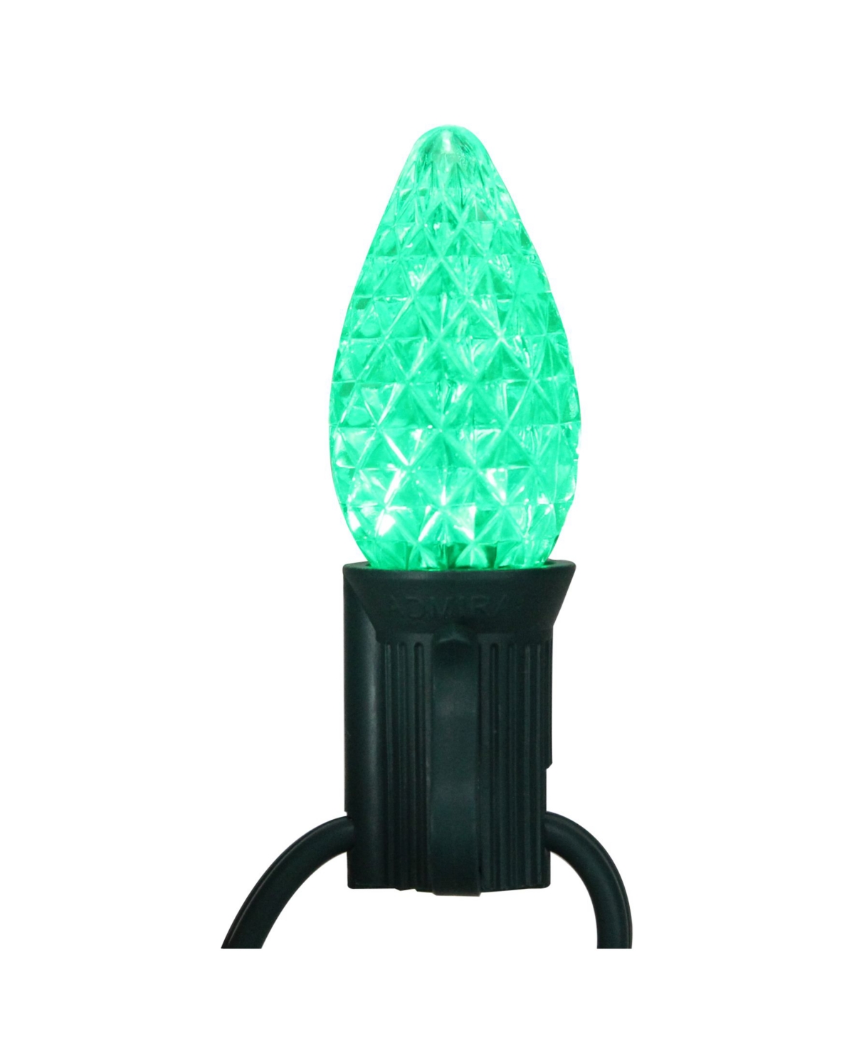 Northlight Pack of 25 Faceted C7 LedColor Christmas Replacement Bulbs - Multi