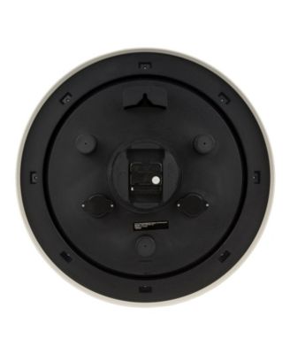 WT-3181PL-Q 18" Indoor or Outdoor Classic Quartz Plastic Analog Wall Clock