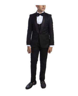 Toddler Boy's 5-Piece Slim Fit Shawl Tuxedo Set