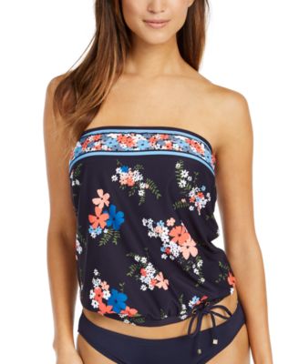 macys bandeau tankini