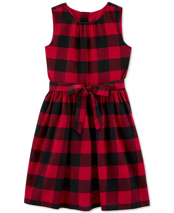 Girls buffalo sales check dress